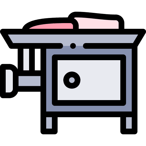 Meat grinder food and restaurant meat grinder mincer icon Meat grinder food and restaurant meat grinder mincer icon