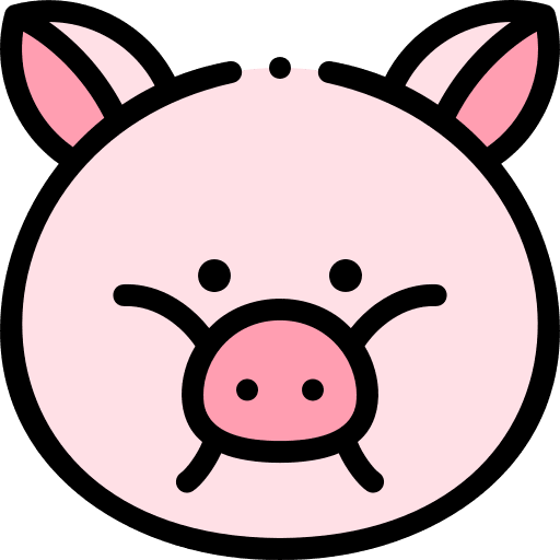 Pig pig animal kingdom mammal icon Pig pig animal kingdom mammal icon