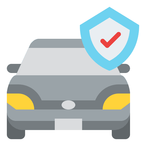 Car insurance insurance safety protected icon Car insurance insurance safety protected icon