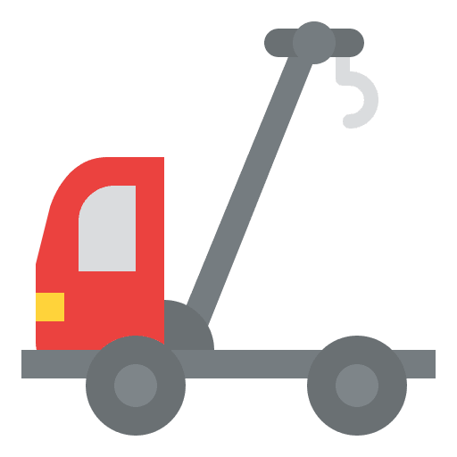 Tow truck service car breakdown tow truck icon Tow truck service car breakdown tow truck icon