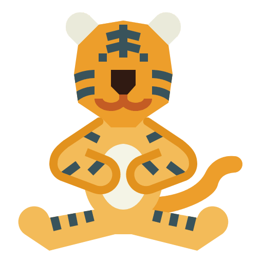 Tiger animals mammal wildlife icon Tiger animals mammal wildlife icon