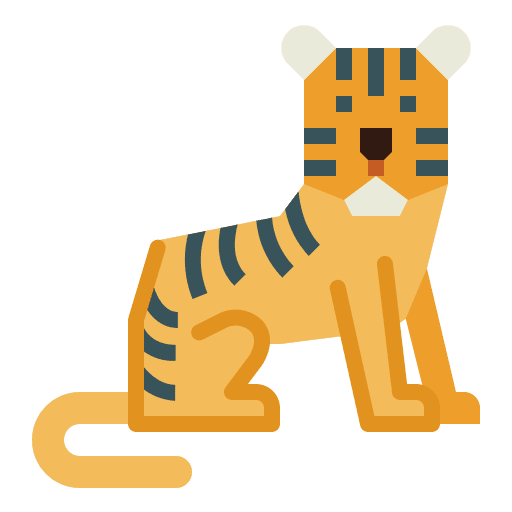 Tiger animals wildlife tiger icon Tiger animals wildlife tiger icon