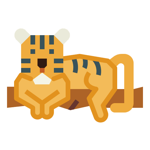 Tiger zoology mammal tiger icon Tiger zoology mammal tiger icon