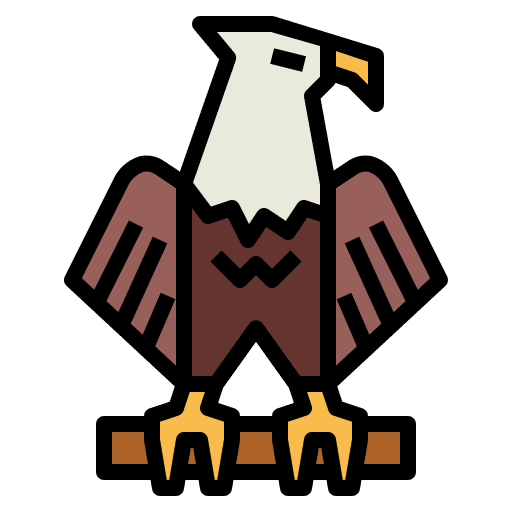 Eagle animal animals falcon icon