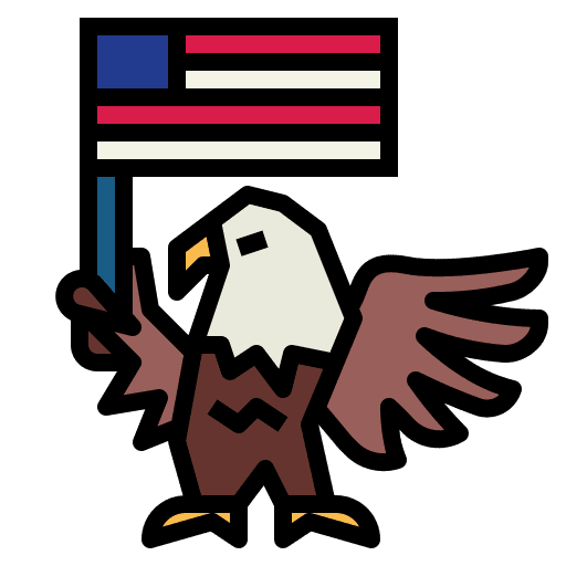 Eagle animals animal hawk icon