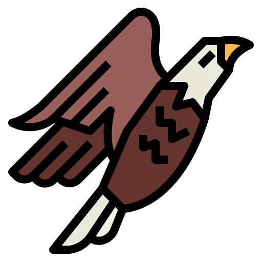 Eagle animals animal kingdom bird icon