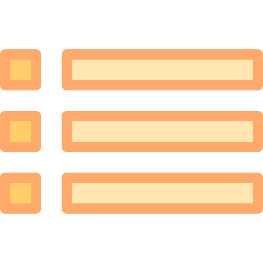 Menu list ui bullet point icon Menu list ui bullet point icon