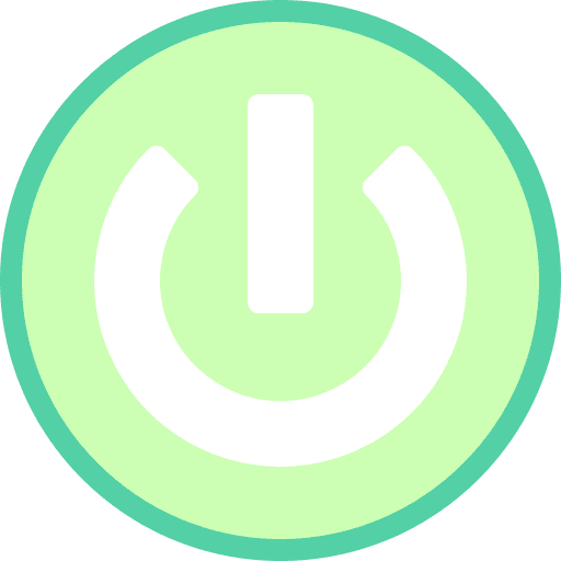 Power button power button multimedia shut down icon