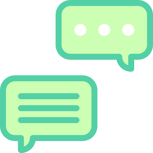 Chat communications talk speak icon Chat communications talk speak icon