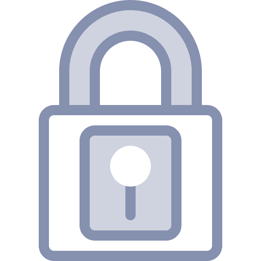 Lock padlock secure caps lock icon Lock padlock secure caps lock icon