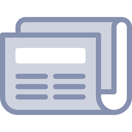 Newspaper newspaper news journal icon Newspaper newspaper news journal icon