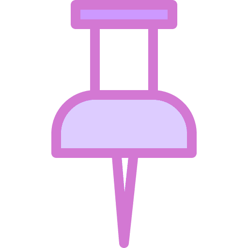 Push pin push pin miscellaneous education icon Push pin push pin miscellaneous education icon