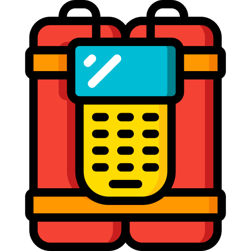 C4 explosion bomb weapon icon
