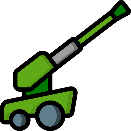 Artillery artillery gun weapon icon