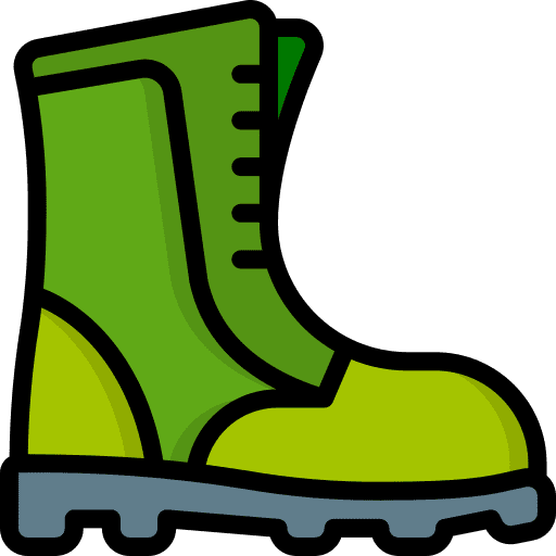 Boot security footwear clothing icon