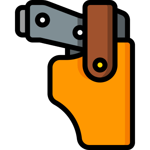 Gun gun holster firearm icon