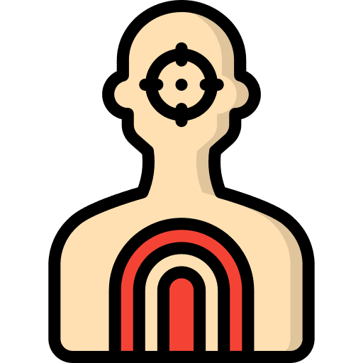 Target accuracy rifle aim icon