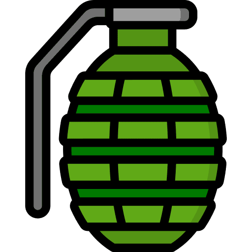 Grenade army explosion grenade icon