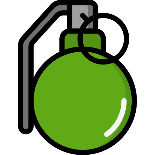 Grenade security grenade explosion icon