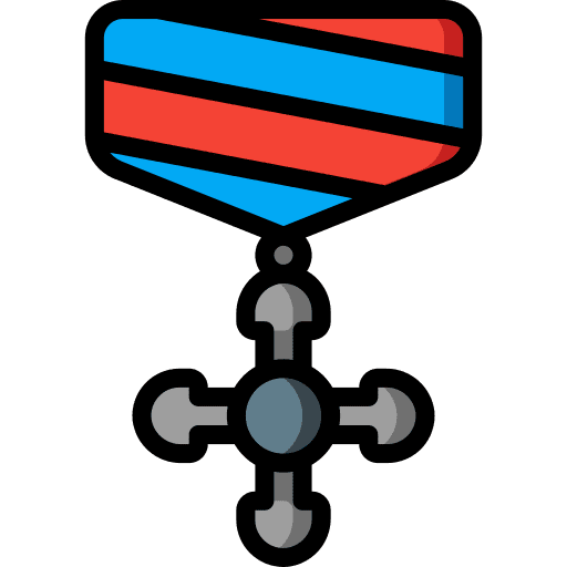 Medal trophy medal security icon