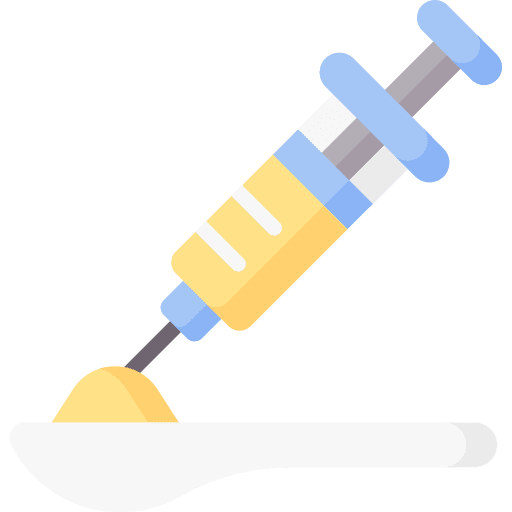 Heroin healthcare and medical spoon heroin icon