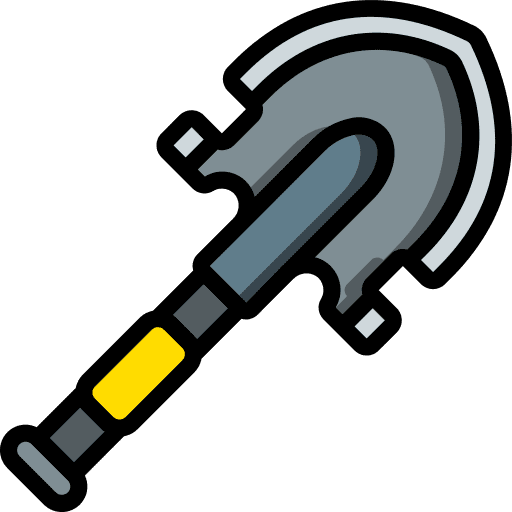 Shovel shovel dig spade icon