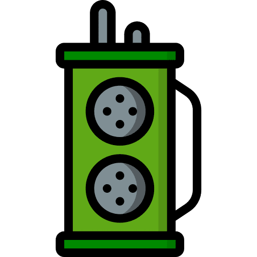 Walkie talkie survival security communication icon