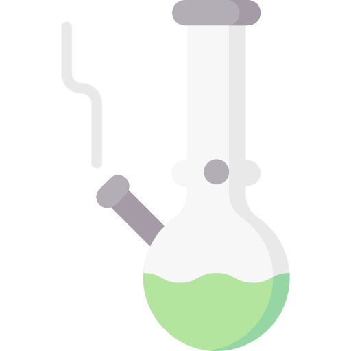 Bong flask miscellaneous smoking icon Bong flask miscellaneous smoking icon