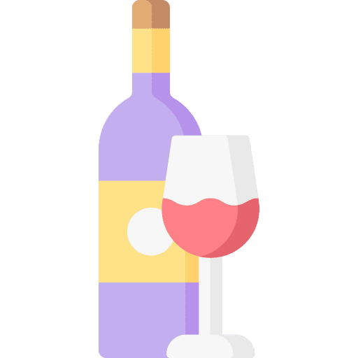 Wine bottle alcohol food and restaurant icon Wine bottle alcohol food and restaurant icon
