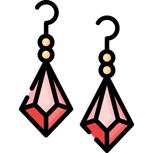 Earrings feminine jewellery earrings icon