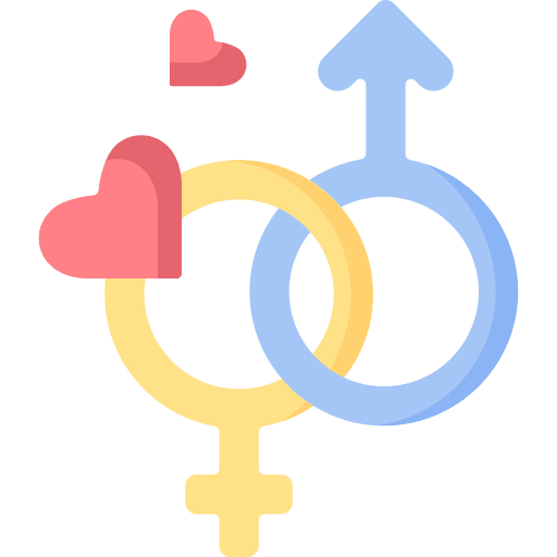 Love gender symbol love marriage icon Love gender symbol love marriage icon