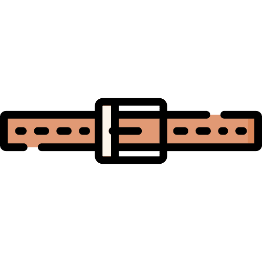 Belt accessory clothes outfit icon Belt accessory clothes outfit icon
