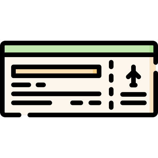Ticket holidays plane ticket ticket icon Ticket holidays plane ticket ticket icon