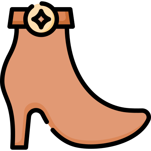 Boot female boots accessories clothing icon Boot female boots accessories clothing icon