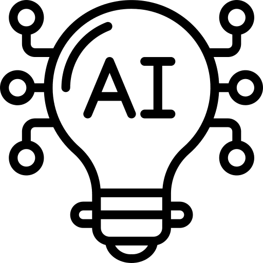 Ideas innovation electronics tech icon