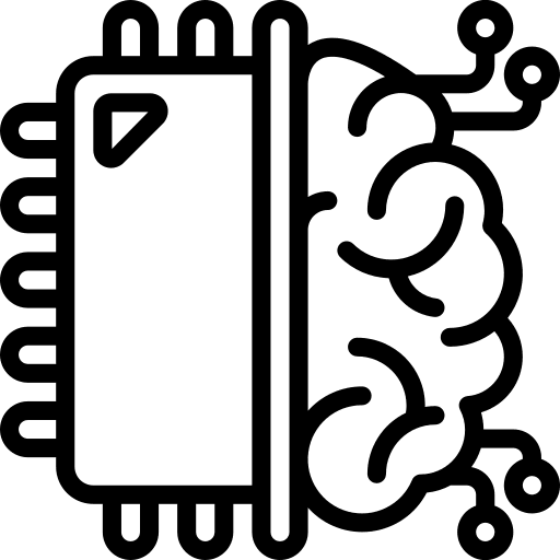 Cpu computational smartech automation icon Cpu computational smartech automation icon