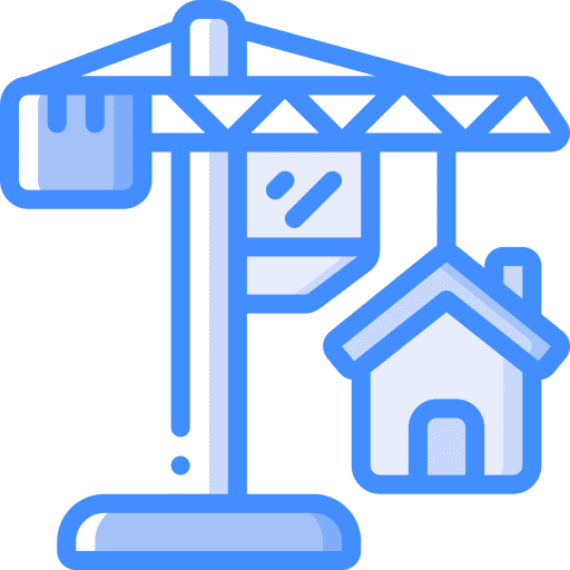 Crane home crane real estate icon