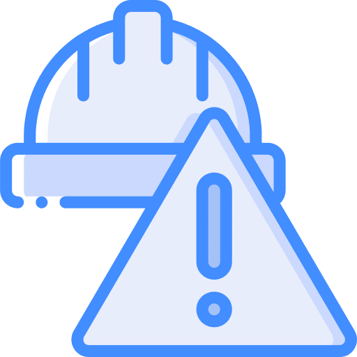 Hard hat safety safe protection icon