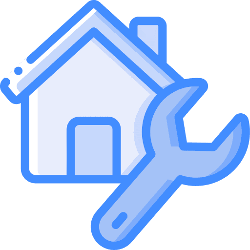 Maintenance property house wrench icon