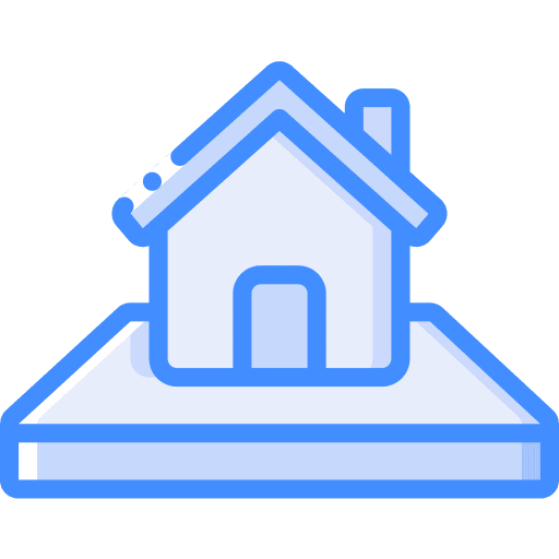 Plot location placeholder home icon