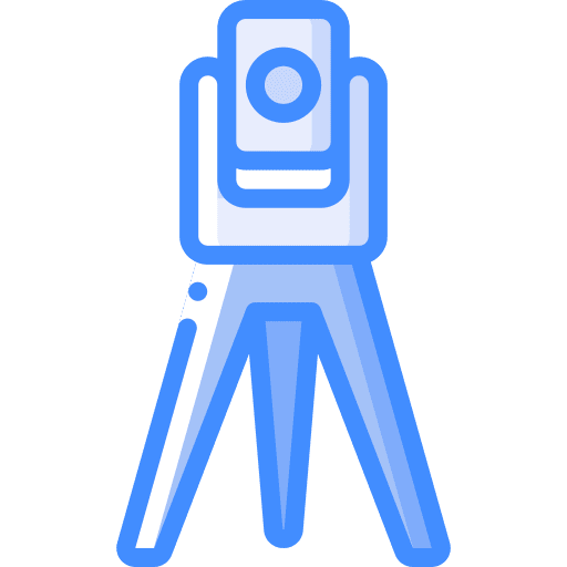 Measuring construction and tools height measuring icon