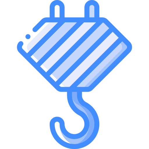 Crane hook lift industry icon