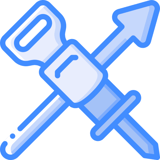 Development plan tools up arrow increase icon
