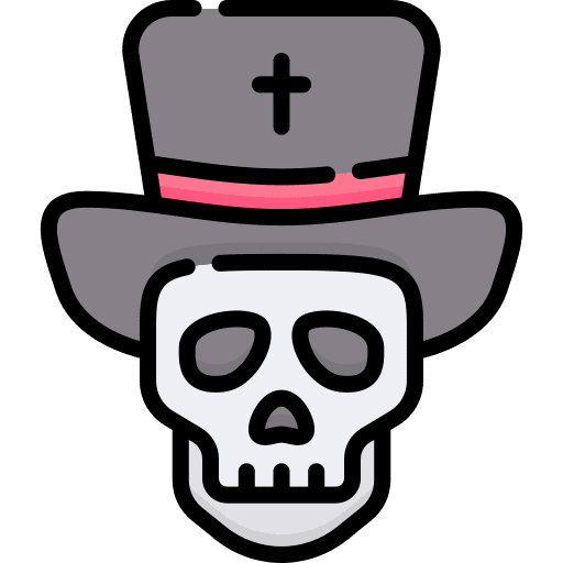 Day of the dead mexico traditional hat icon Day of the dead mexico traditional hat icon