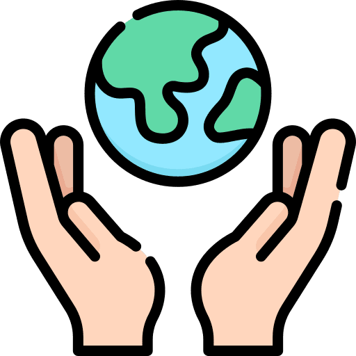 Earth day save the world hand save the planet icon Earth day save the world hand save the planet icon