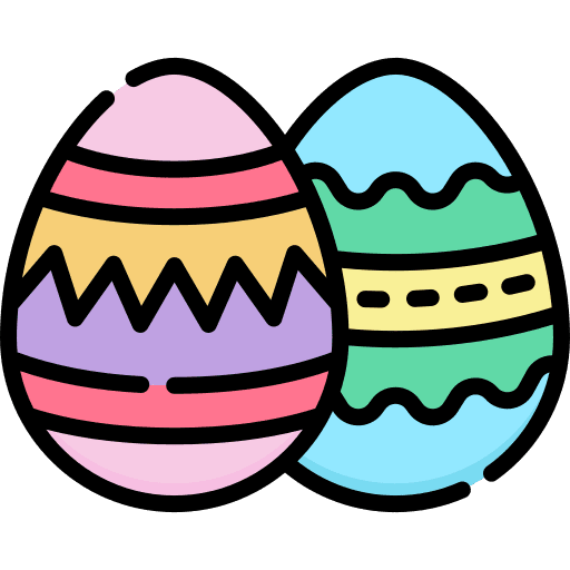 Easter day easter easter eggs holiday icon Easter day easter easter eggs holiday icon