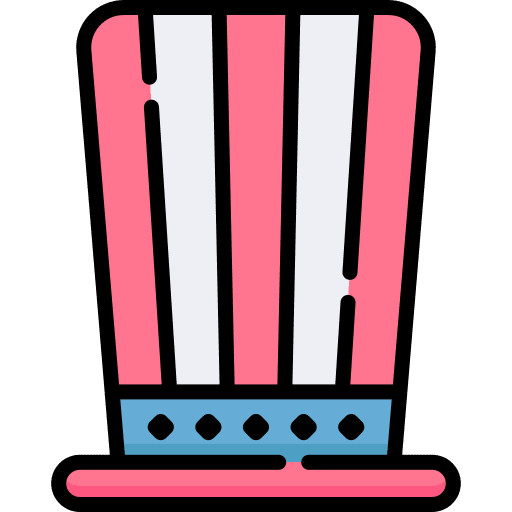 Independence day 4th of july united states of america flag icon Independence day 4th of july united states of america flag icon