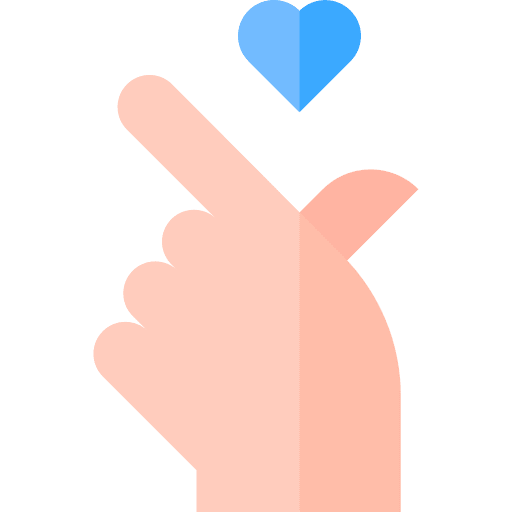 Kpop kpop love hand heart icon Kpop kpop love hand heart icon