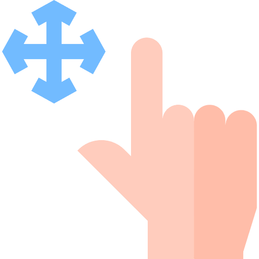 Move hands and gestures arrows finger icon Move hands and gestures arrows finger icon