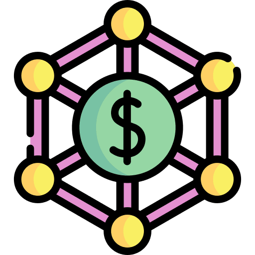 Business price network money icon